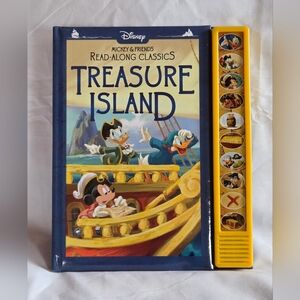 Disney Treasure Island Read-Along Book with Sound NEW